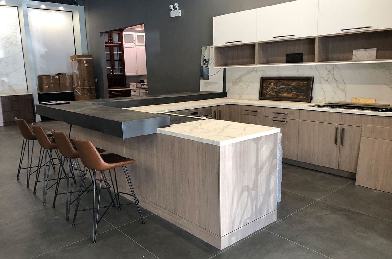 ENTZO PORCELAIN DEKTON PROJECT IN CHICAGO